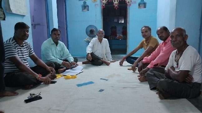 diy 1725039413709 गर्भ गृह निर्माण की liye 10000 रुपए दान kiye कैलाश विश्वकर्मा जी