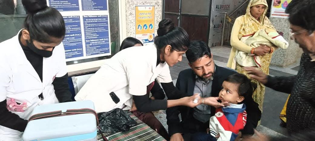 WhatsApp Image 2024 12 08 at 12.48.12 PM 1 Pulse Polio पल्स पोलियो टीकाकरण अभियान का शुभारंभ, 1.7 लाख बच्चों को लगेगी वैक्सीन