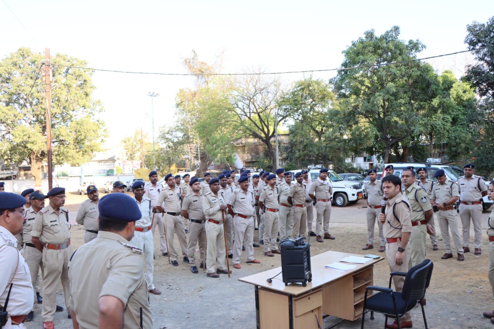 IMG 20250330 WA0148 कटनी में 300 पुलिसकर्मी तैनात, नागरिकों से शांति बनाए रखने की अपील