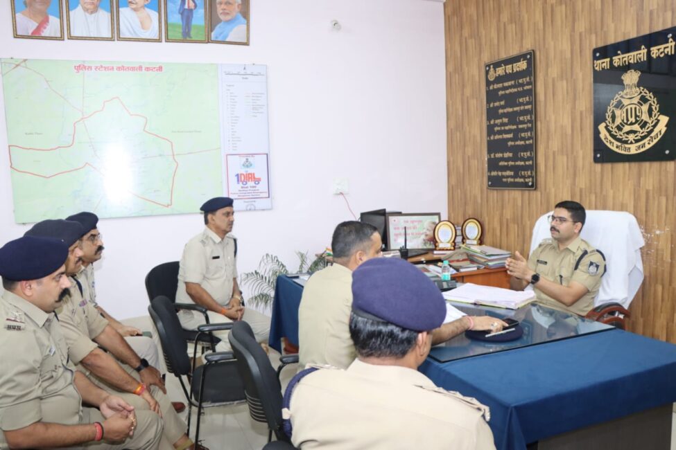 1000620902 1 *कोतवाली थाना निरीक्षण : पुलिस अधीक्षक ने व्यवस्थाओं की समीक्षा कर दिए सख्त दिशा-निर्देश*