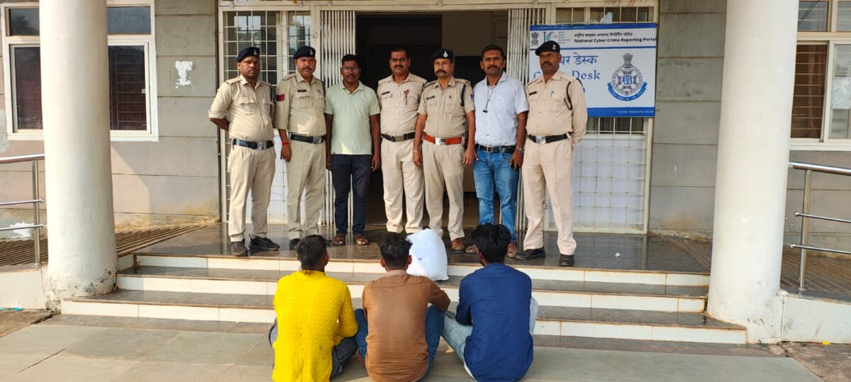 अवैध मादक पदार्थ गांजा के विरूद्ध कटनी पुलिस की बड़ी कार्यवाही ) 31 अवैध मादक पदार्थ गांजा के विरूद्ध कटनी पुलिस की बड़ी कार्यवाही )