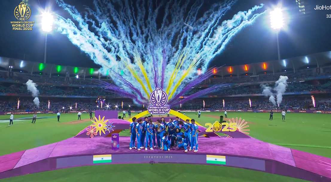 03.11.2025 00.56.22 REC भारत की बेटियों का कमाल — महिला Cricket टीम ने रचा इतिहास, जीता वर्ल्ड कप 2025