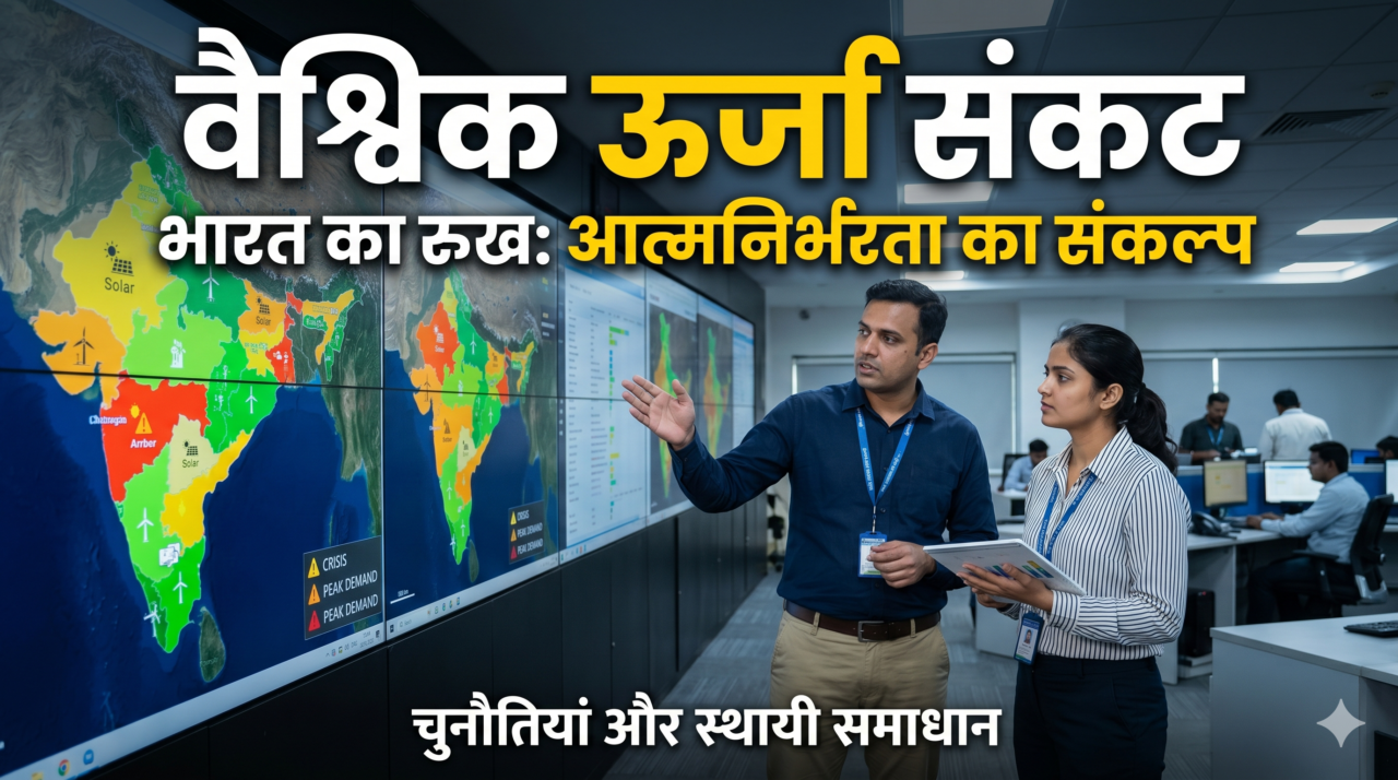 ऊर्जा संकट Global Energy Crisis: महासंकट की कगार पर दुनिया! जानें भारत का रुख और क्या है इसका पक्का समाधान?