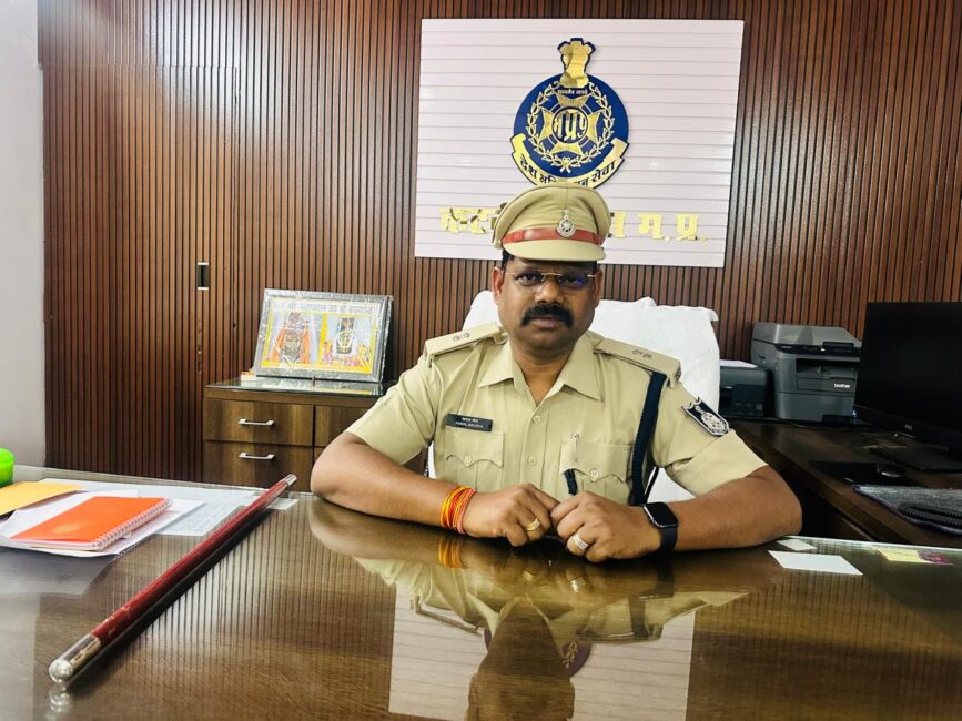 IMG 20260612 WA0000 कटनी: नवागत एडिशनल एसपी कमल मौर्य ने संभाला पदभार, एसपी अभिनय विश्वकर्मा से की मुलाकात