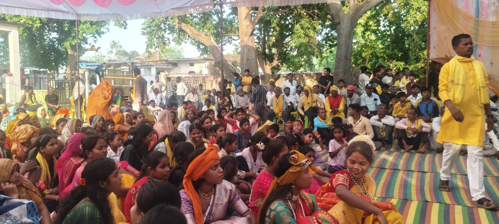 ग्राम हदरहटा में धूमधाम से मनाई गई रानी दुर्गावती जयंती, महापुरुषों की विचारधारा को आगे बढ़ाने का लिया संकल्प